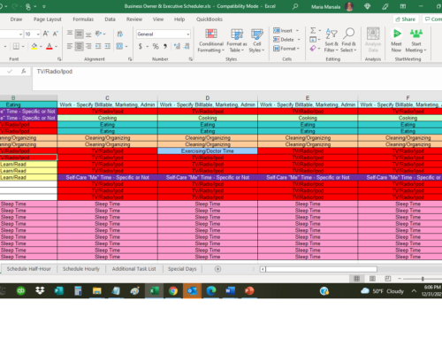 Time Blocking:  Trending in 2021 or Used In the 1700’s?
